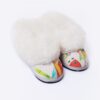 Fashion- Forward Sheepskin Slippers for Children