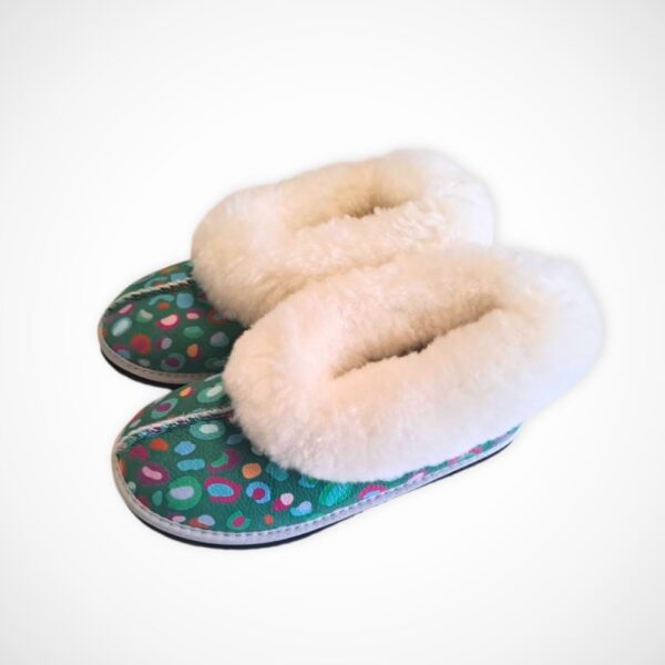 Rainbow Leopard Ladies Sheepskin Slippers-The best Sheepskin Slippers in South Africa