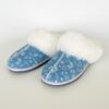 Cape Town Sheepskin Mules with Sheepskin Cuff. South African Genuine Sheepskin Slippers