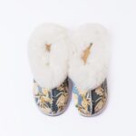 UK Size 12 Protea Dreamscape Sheepskin Slippers for Children  (End of Range)